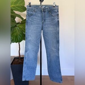 Wrangler Light Blue Slim Straight Jeans Juniors Size 14